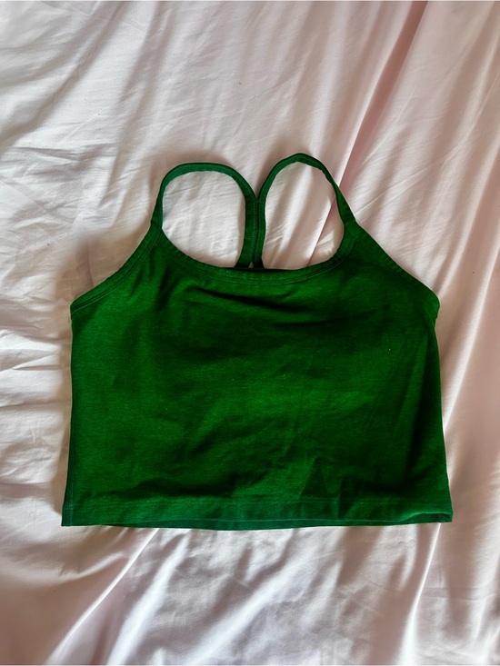 Beyond Yoga Tops - Beyond Yoga Emerald Green Racerback Crop Tank